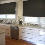 Modern sleek streamlined kitchen