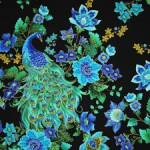 Beautiful Peacock is part of Timeless treasures Plume range